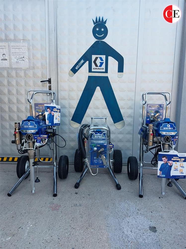 First Ing - постројки за глетовање и молерисување