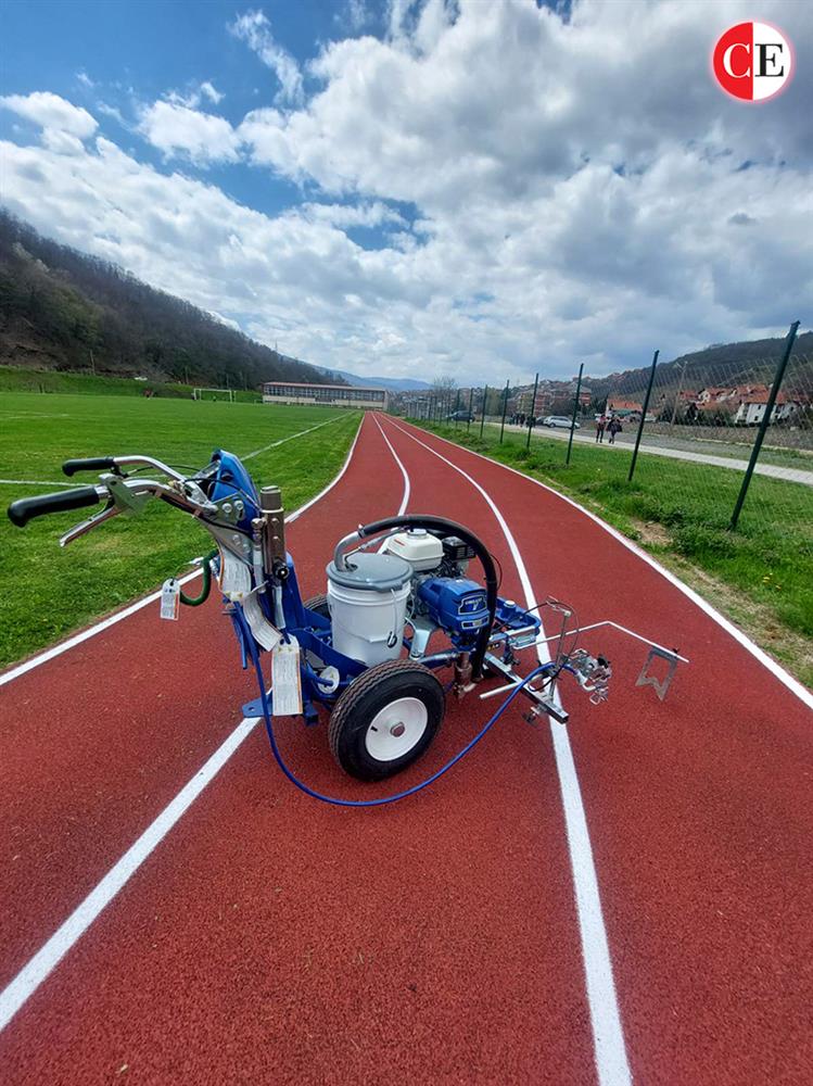 First Ing - постројки за хоризонтална сигнализација